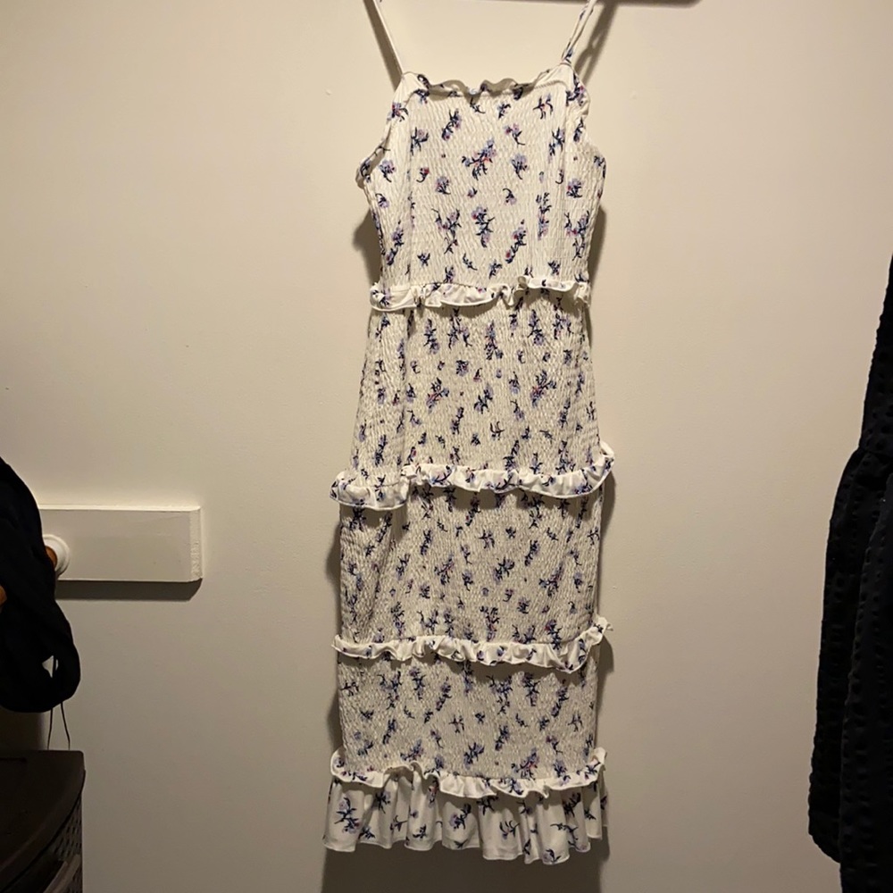 Floral midi dress